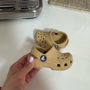 CROCS Baby Beige Clogs